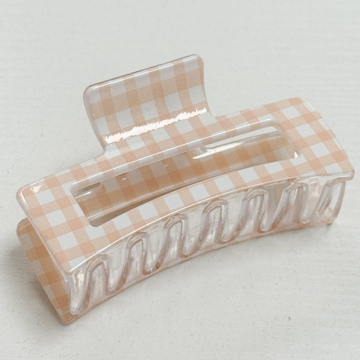 Rylee - Pastel Plaid Claw Clip