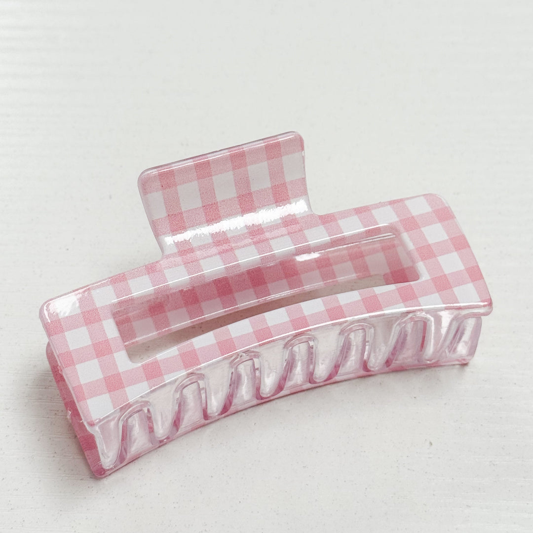 Rylee - Pastel Plaid Claw Clip