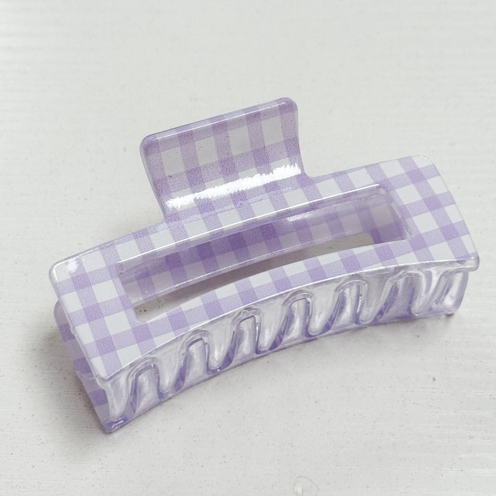Rylee - Pastel Plaid Claw Clip