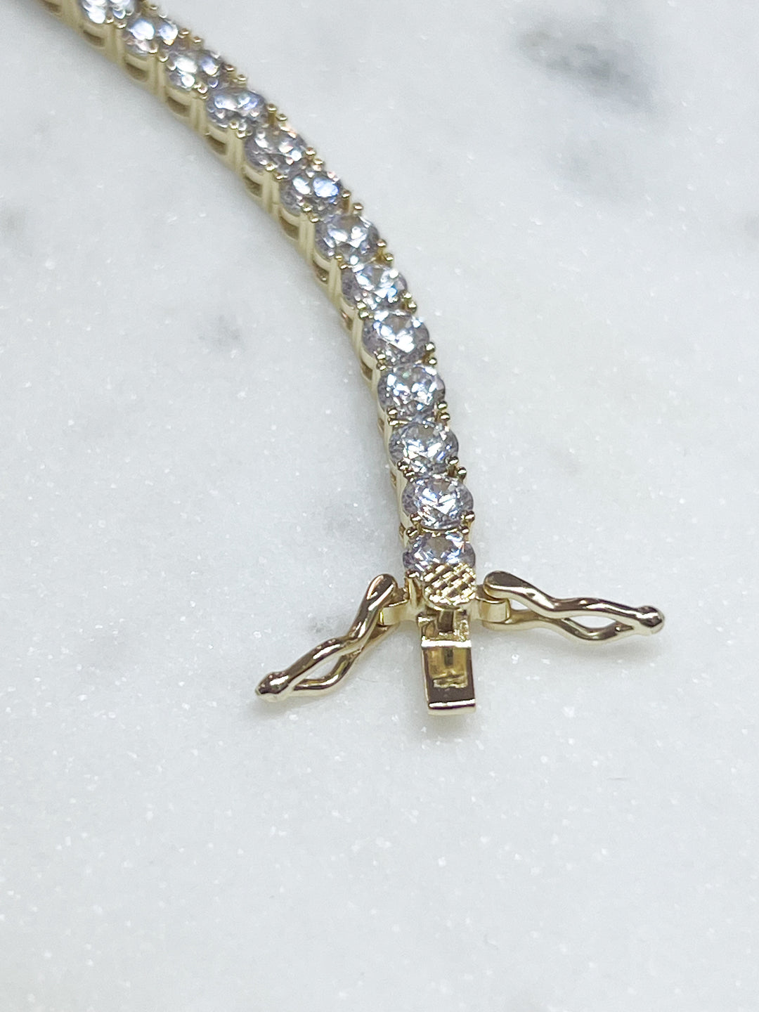 Jana - Tennis Bracelet (Gold)