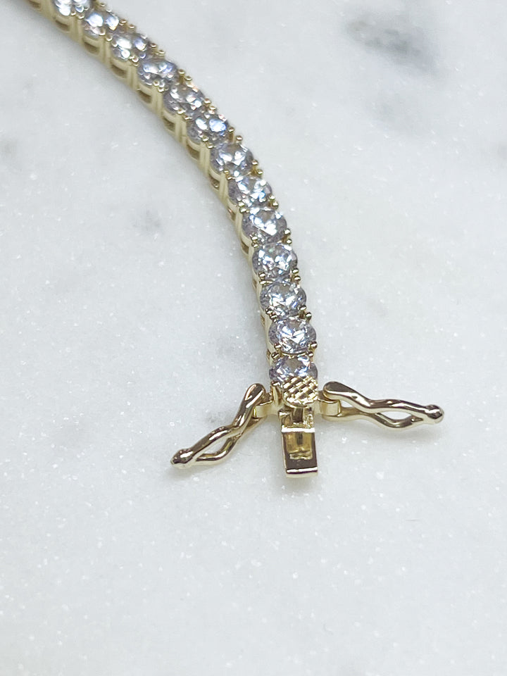 Jana - Tennis Bracelet (Gold)