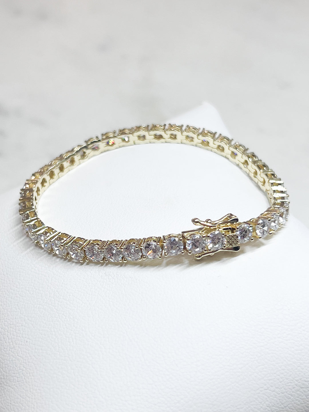 Jana - Tennis Bracelet (Gold)
