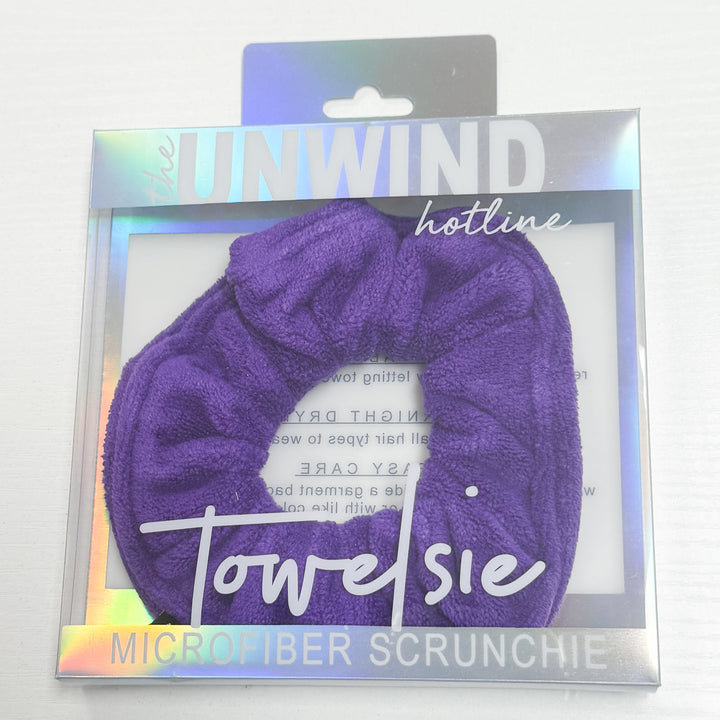 Towelsie Scrunchie - Purple