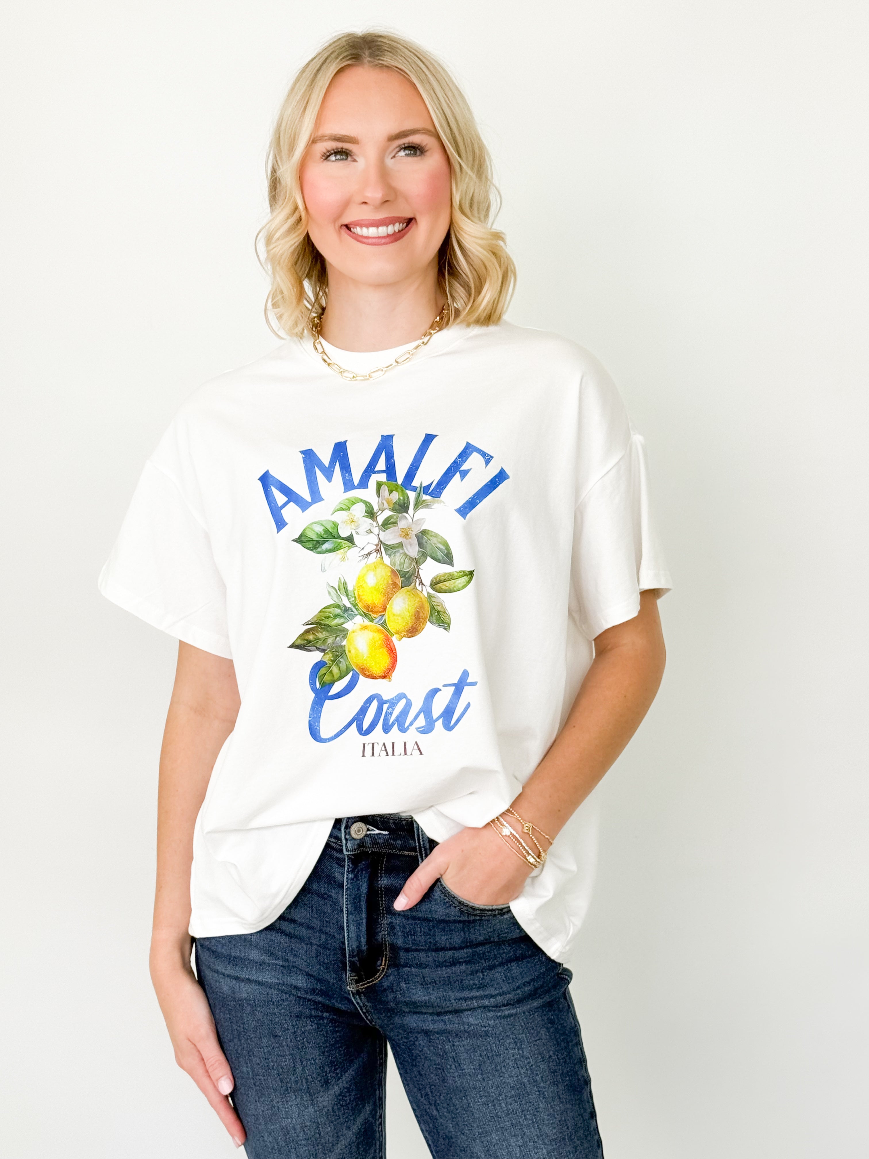 Amalfi Coast Graphic Tee