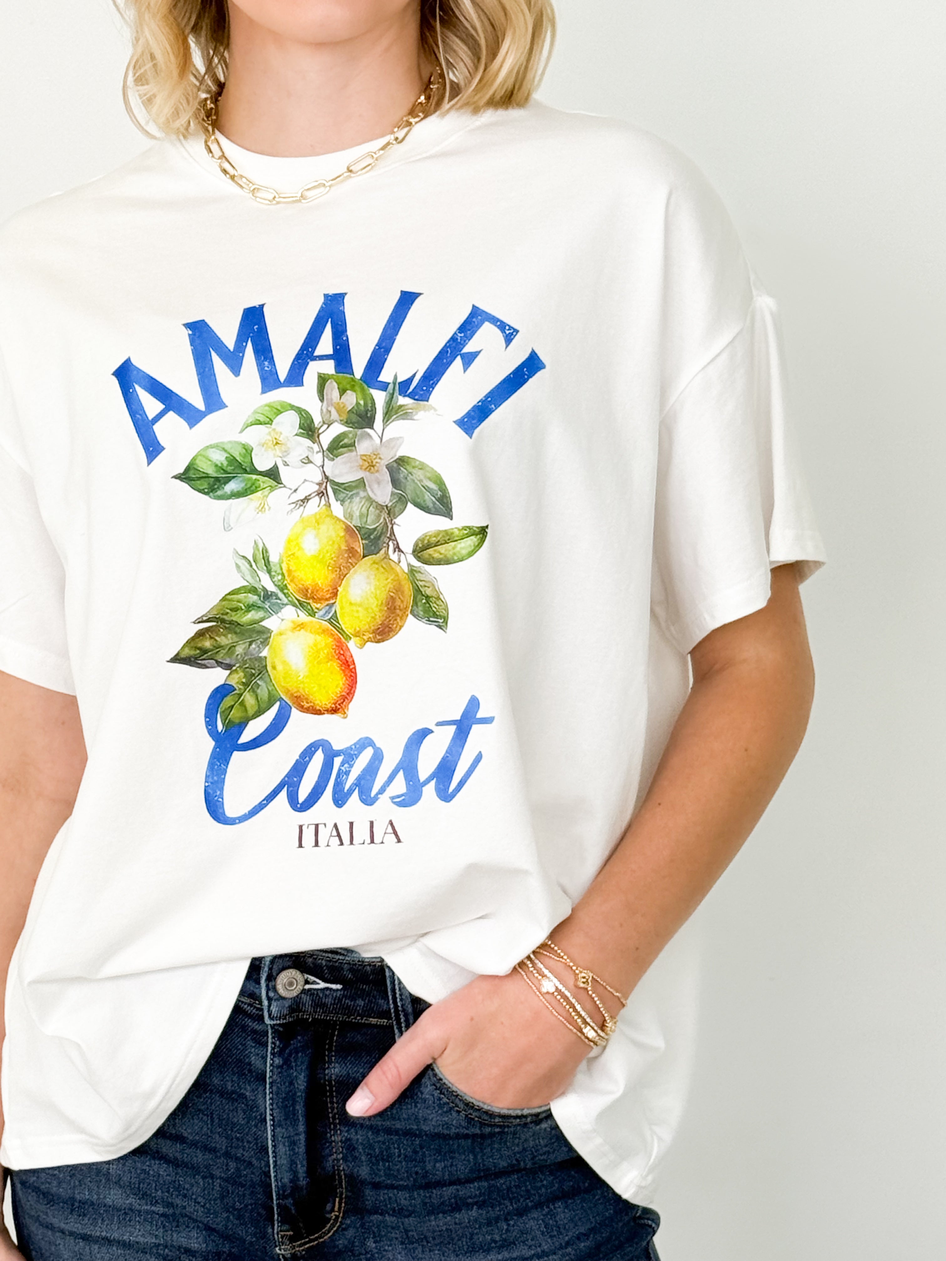 Amalfi Coast Graphic Tee