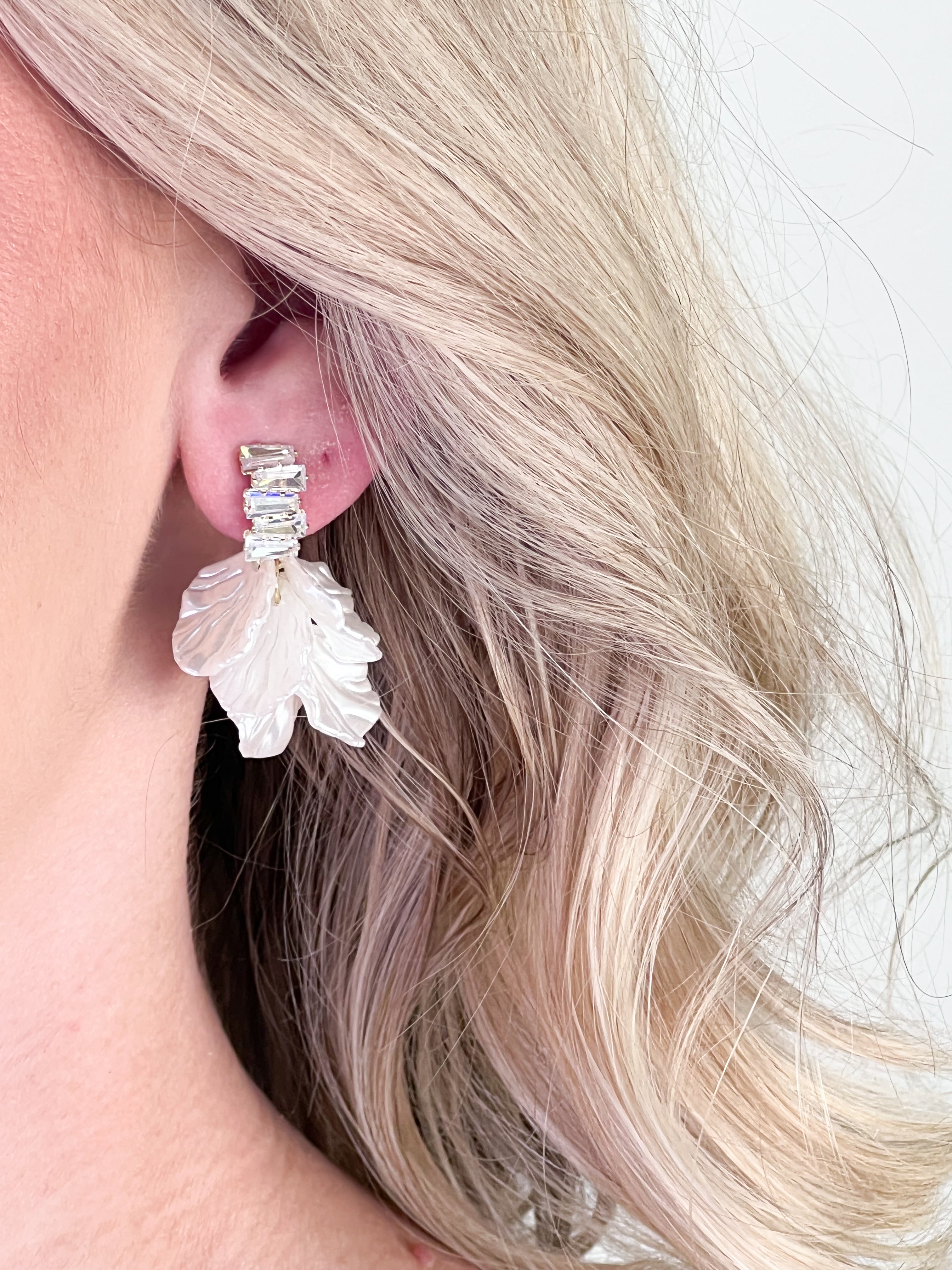 Portia - Petal Statement Earrings