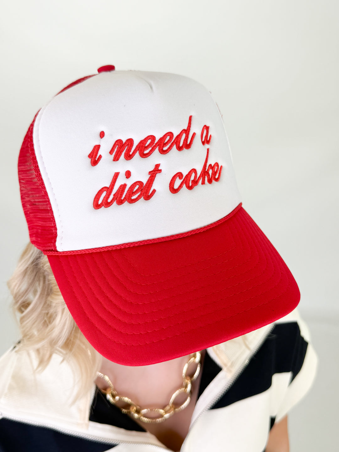 I Need A Diet Coke Trucker Hat