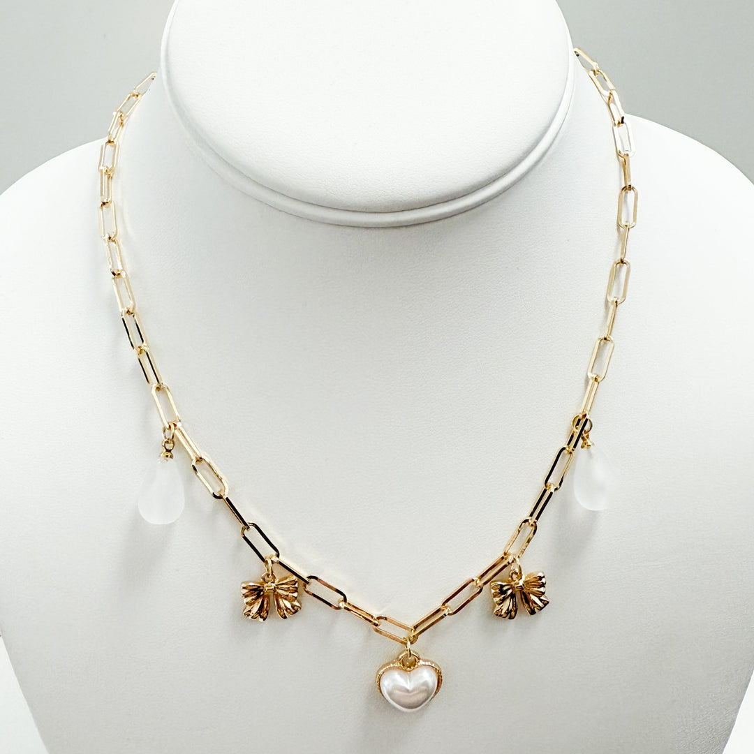 Aurelia - Gold Charm Necklace