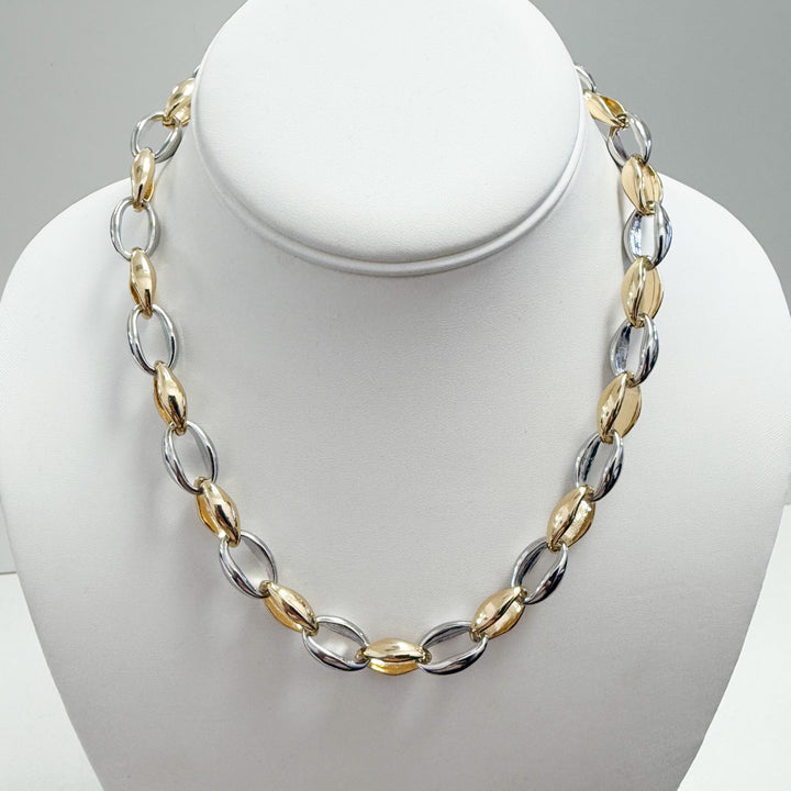 Rosa - Two Toned Chain Necklace