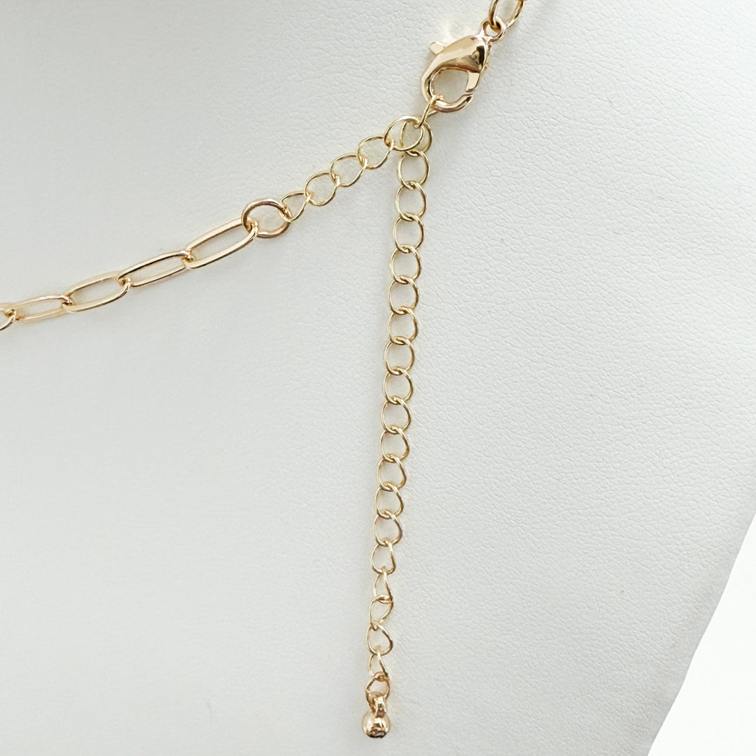 Braelynn - Gold Charm Necklace