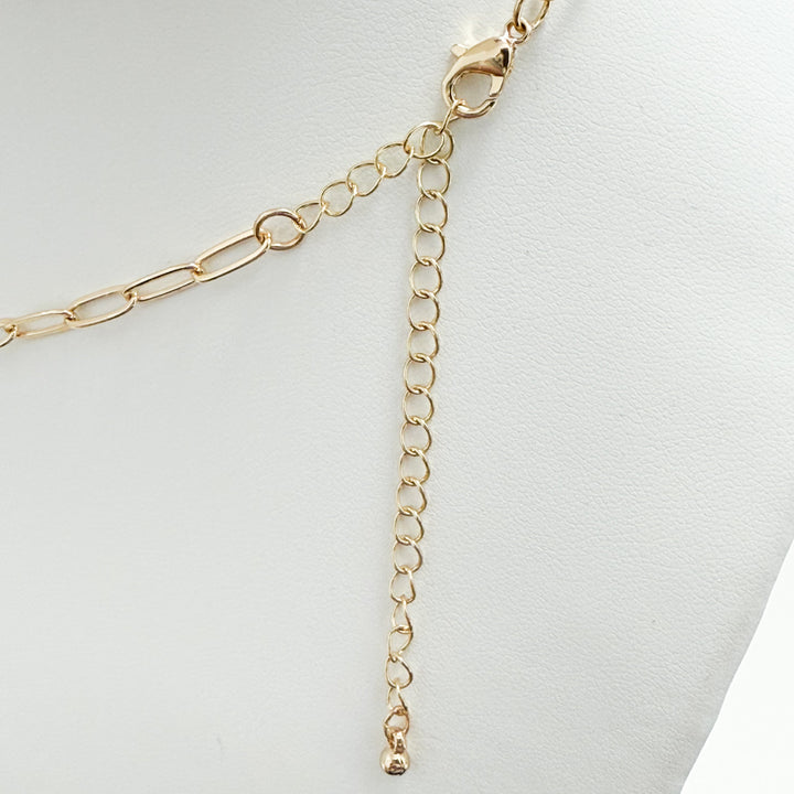 Braelynn - Gold Charm Necklace