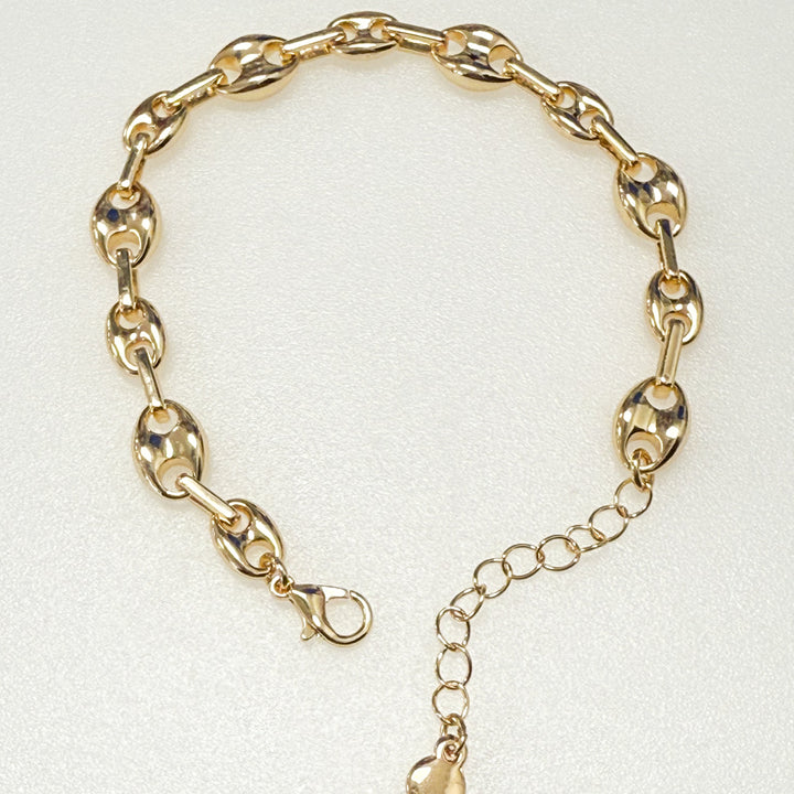 Sasha - Gold Anchor Chain Bracelet
