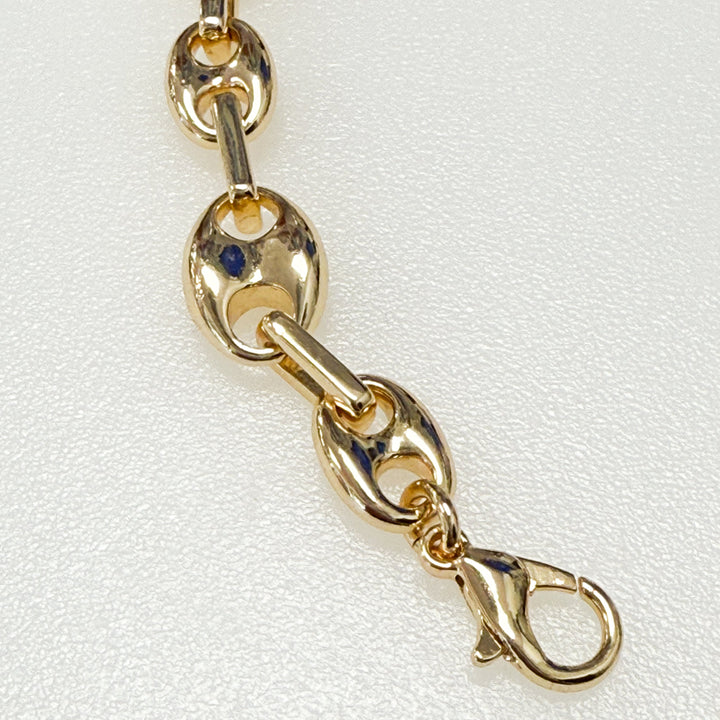 Sasha - Gold Anchor Chain Bracelet