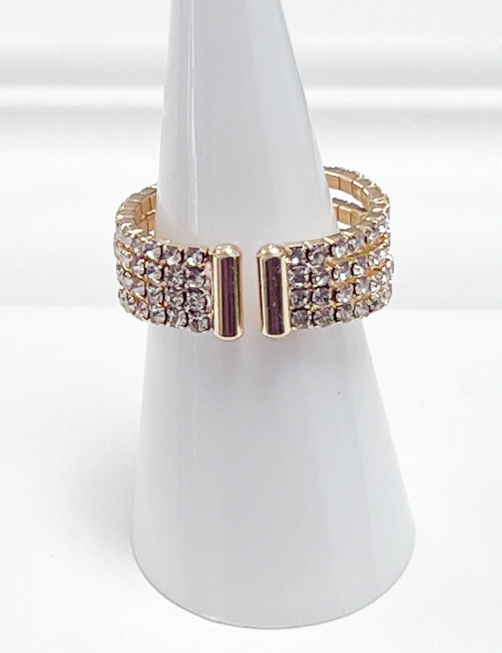 Kalani - Gold Layered Rhinestone Ring