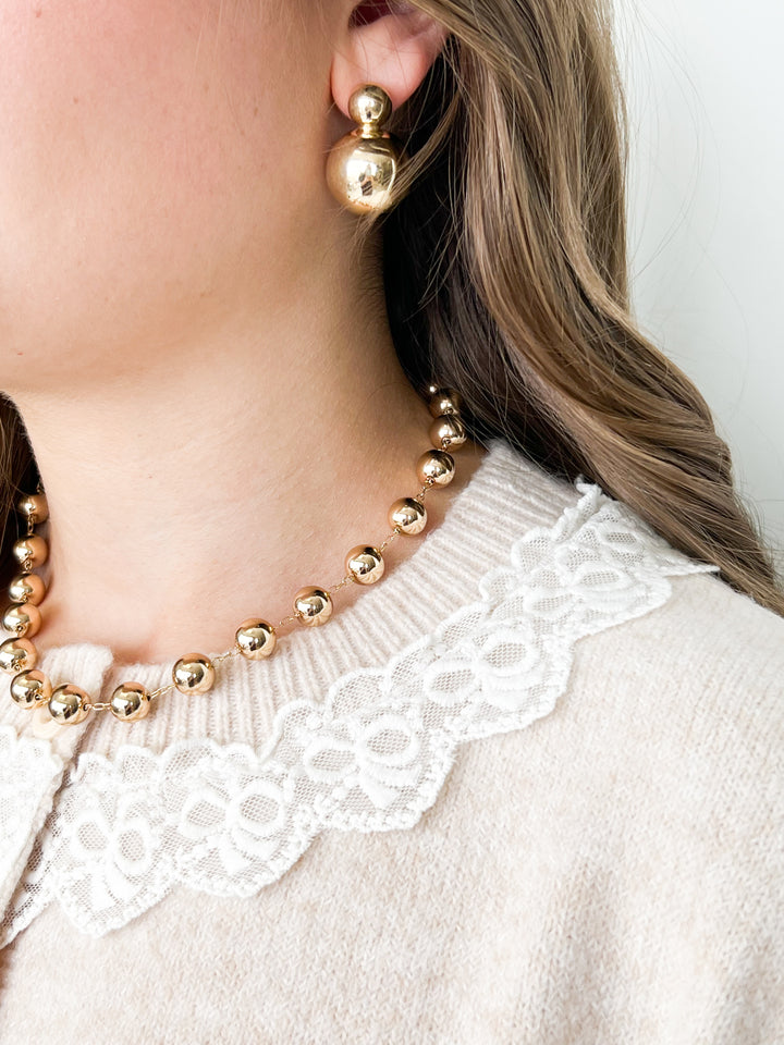 Kathryn - Lace Trim Cardigan