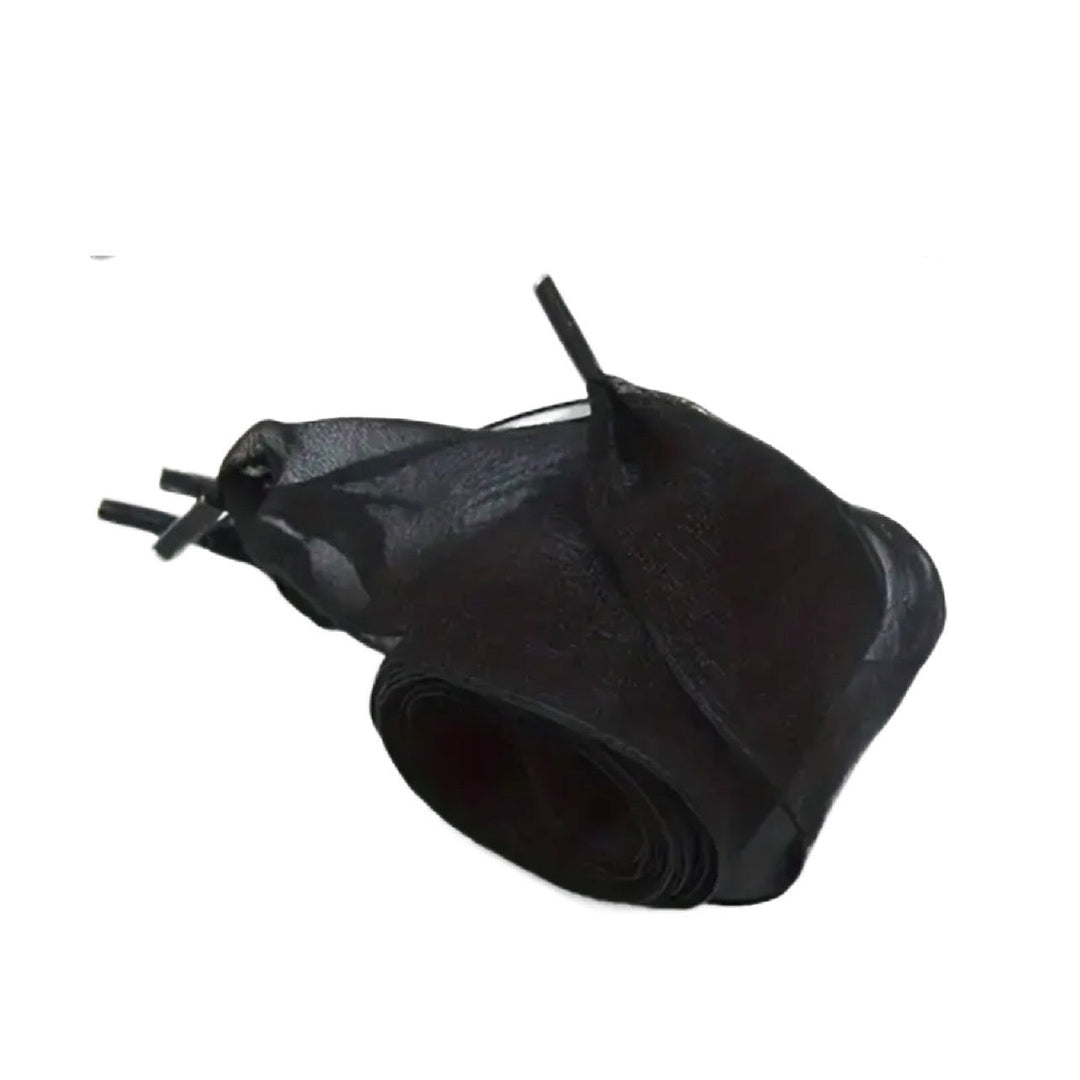 Organza Shoe Laces (Black)