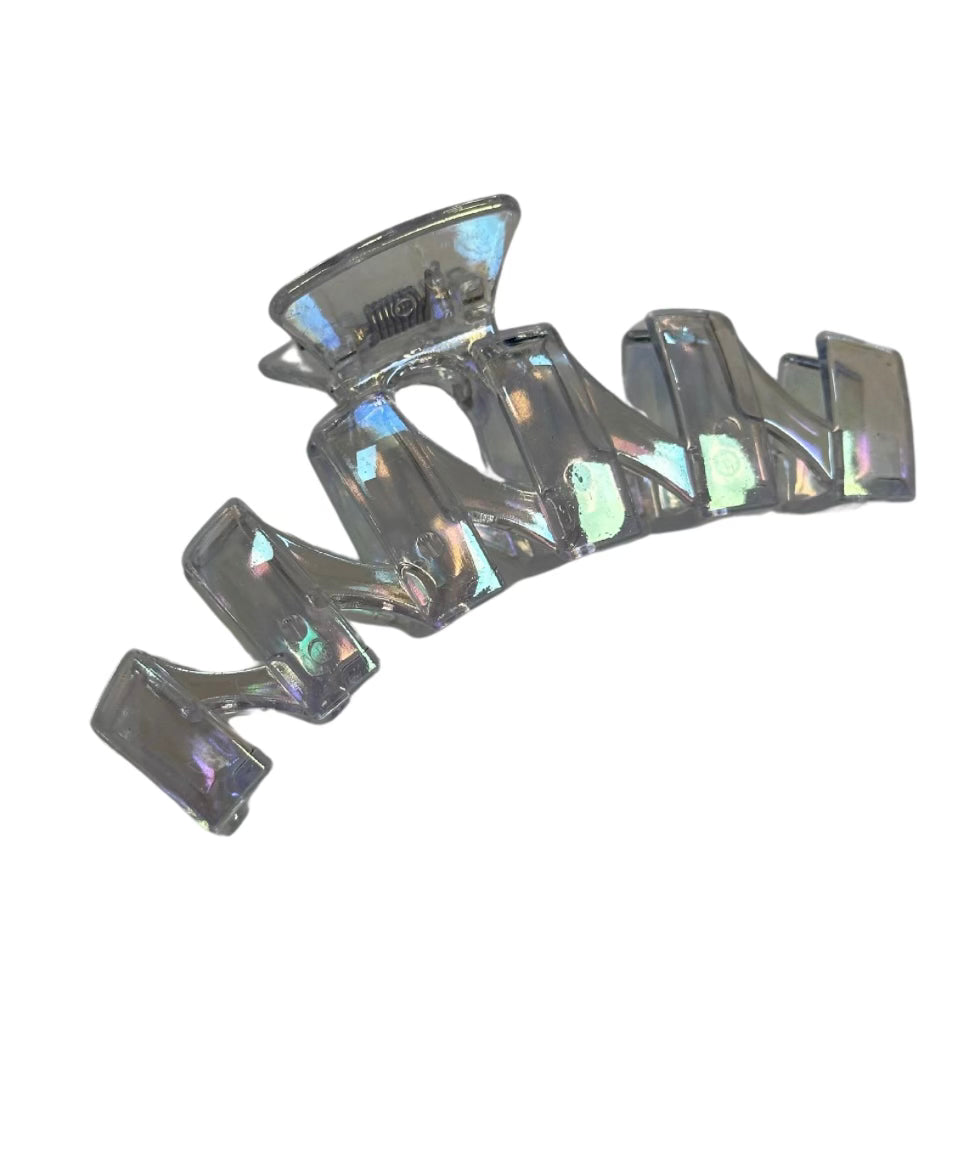 Izzy - Iridescent Claw Clips