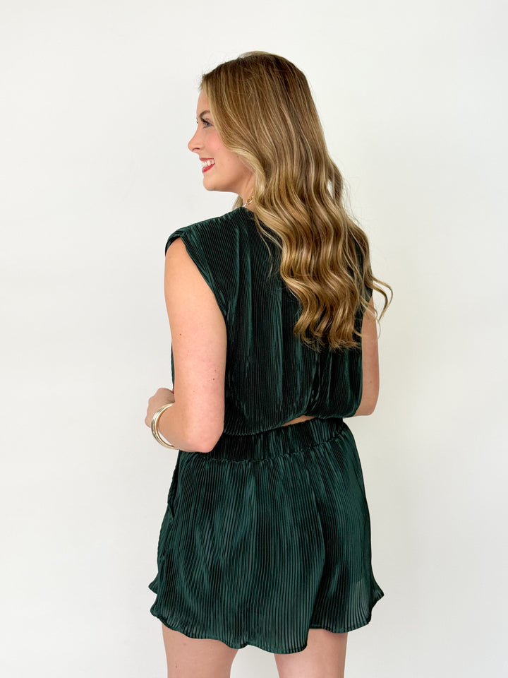 Holly - Pleated Short Set