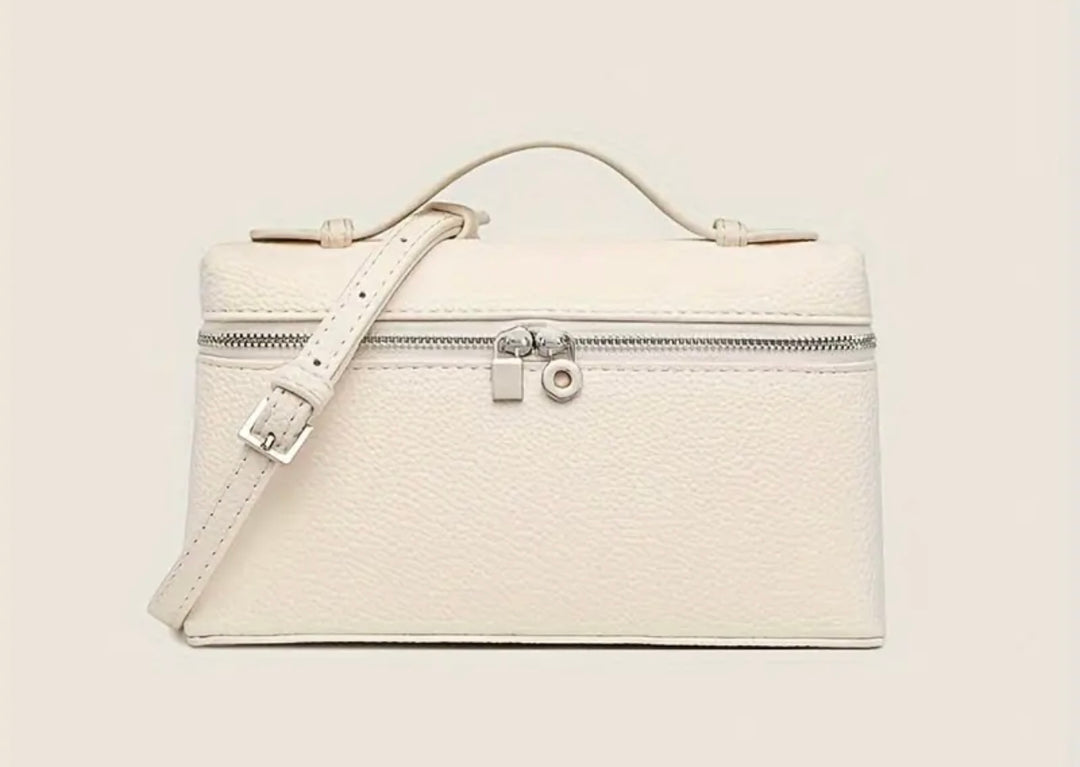 Jaclyn - Mini Pouch Crossbody Bag (Cream)