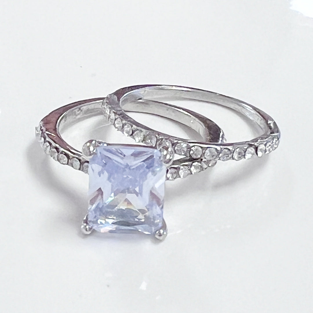 Costume Jewelry - Radiant Cut Costume Ring