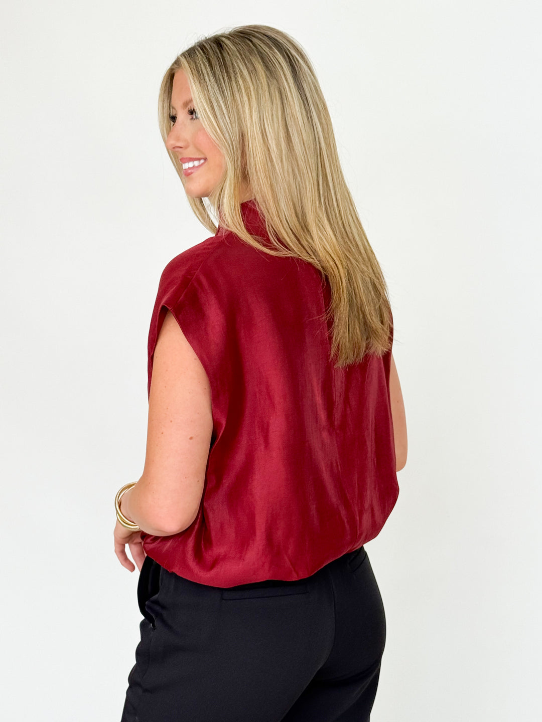 Millie - Bubble Waist Blouse