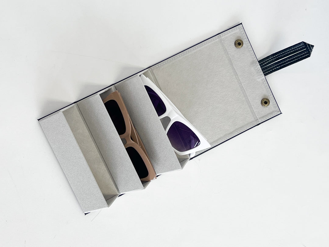 Sunglass Travel Organizer - 3 Compartments