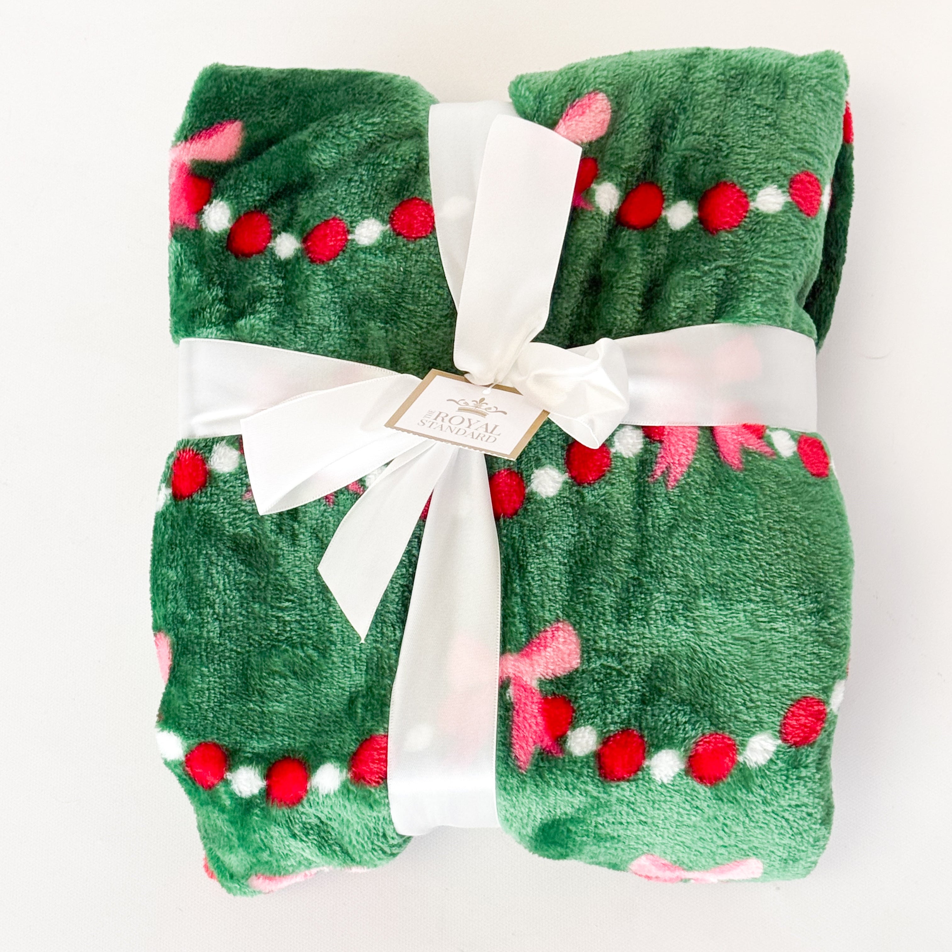 Bow Garland Throw Blanket