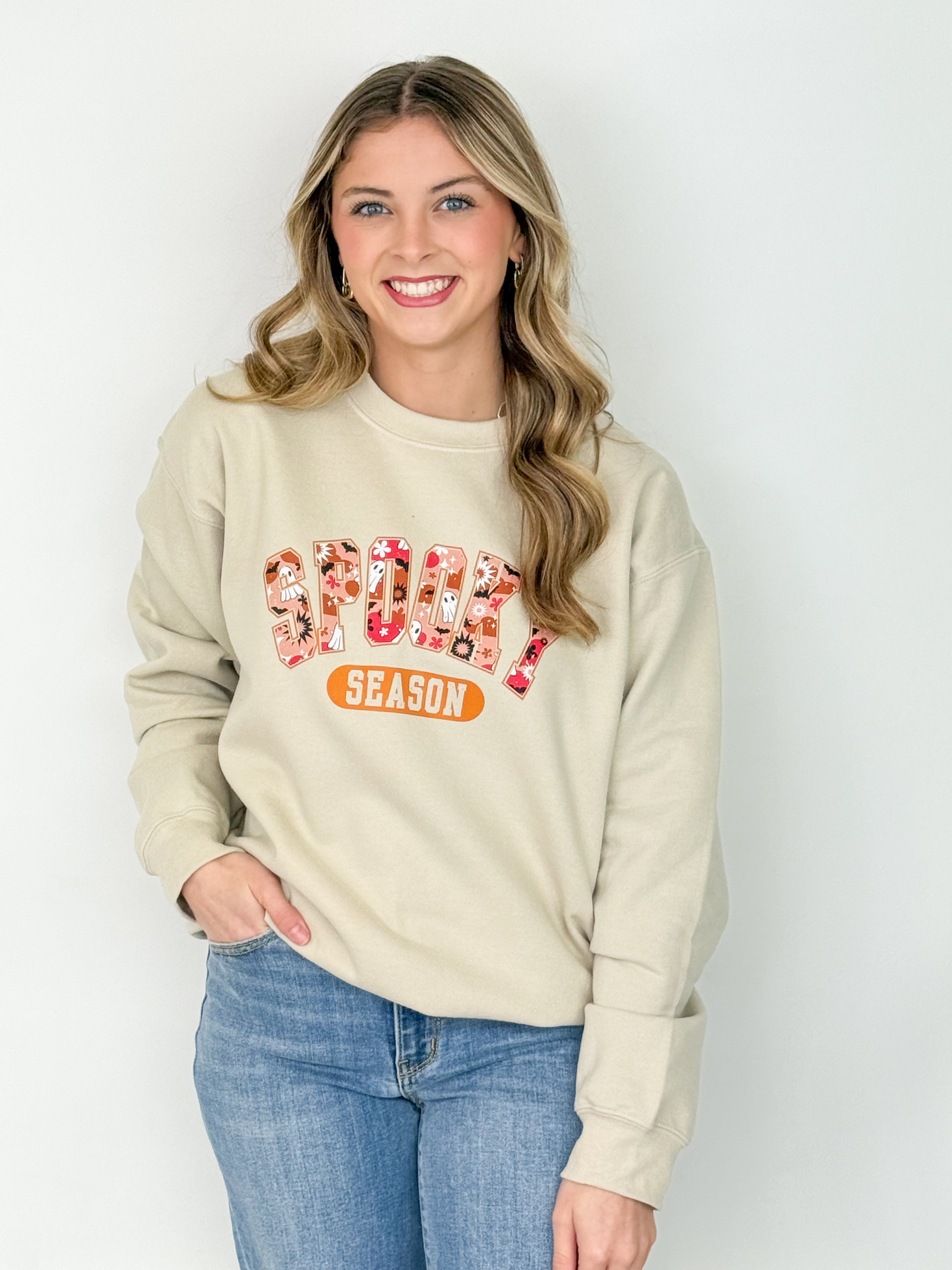 Spooky Season Graphic Sweatshirt