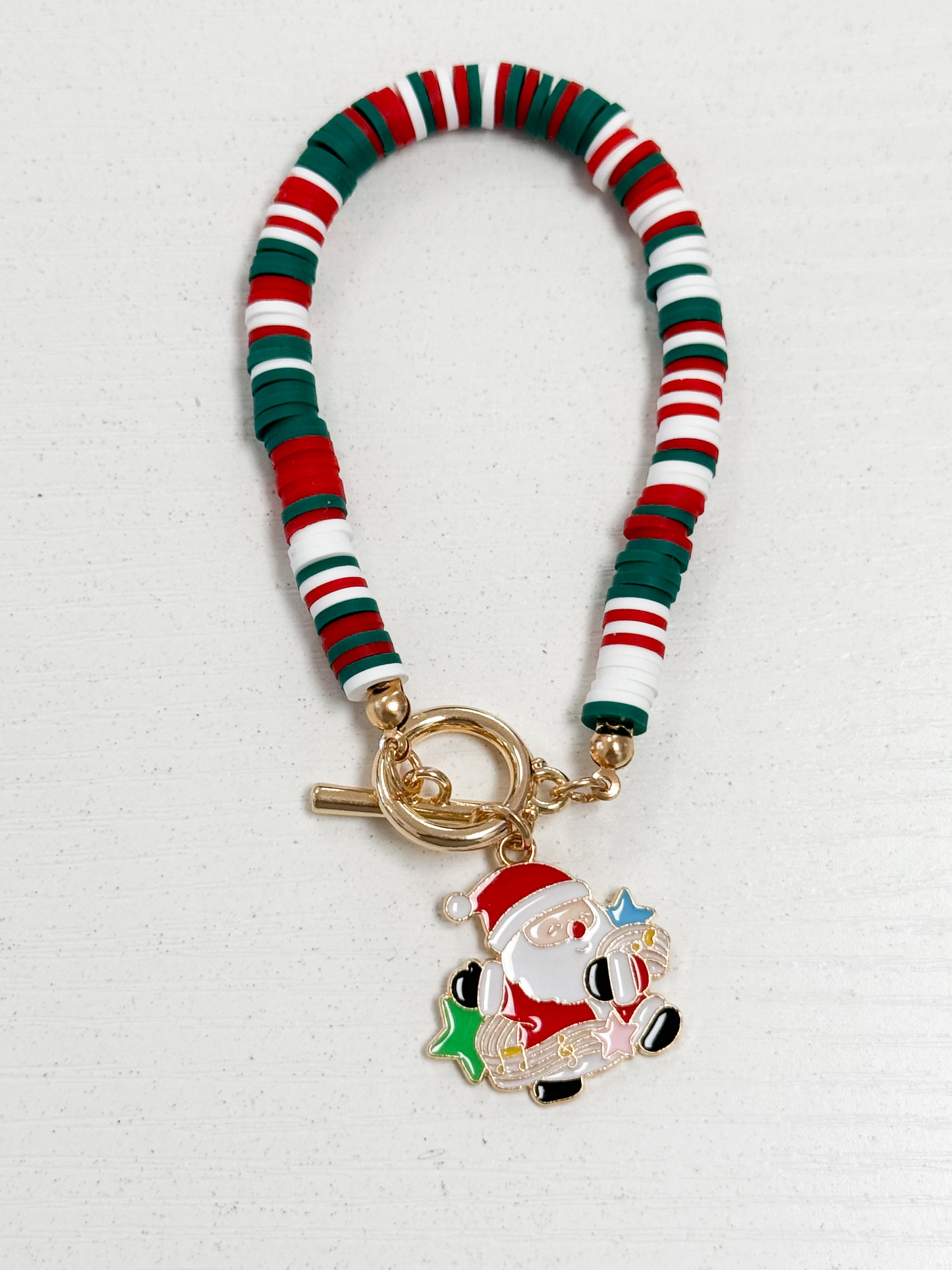 Christmas Toggle Bracelet (Santa)