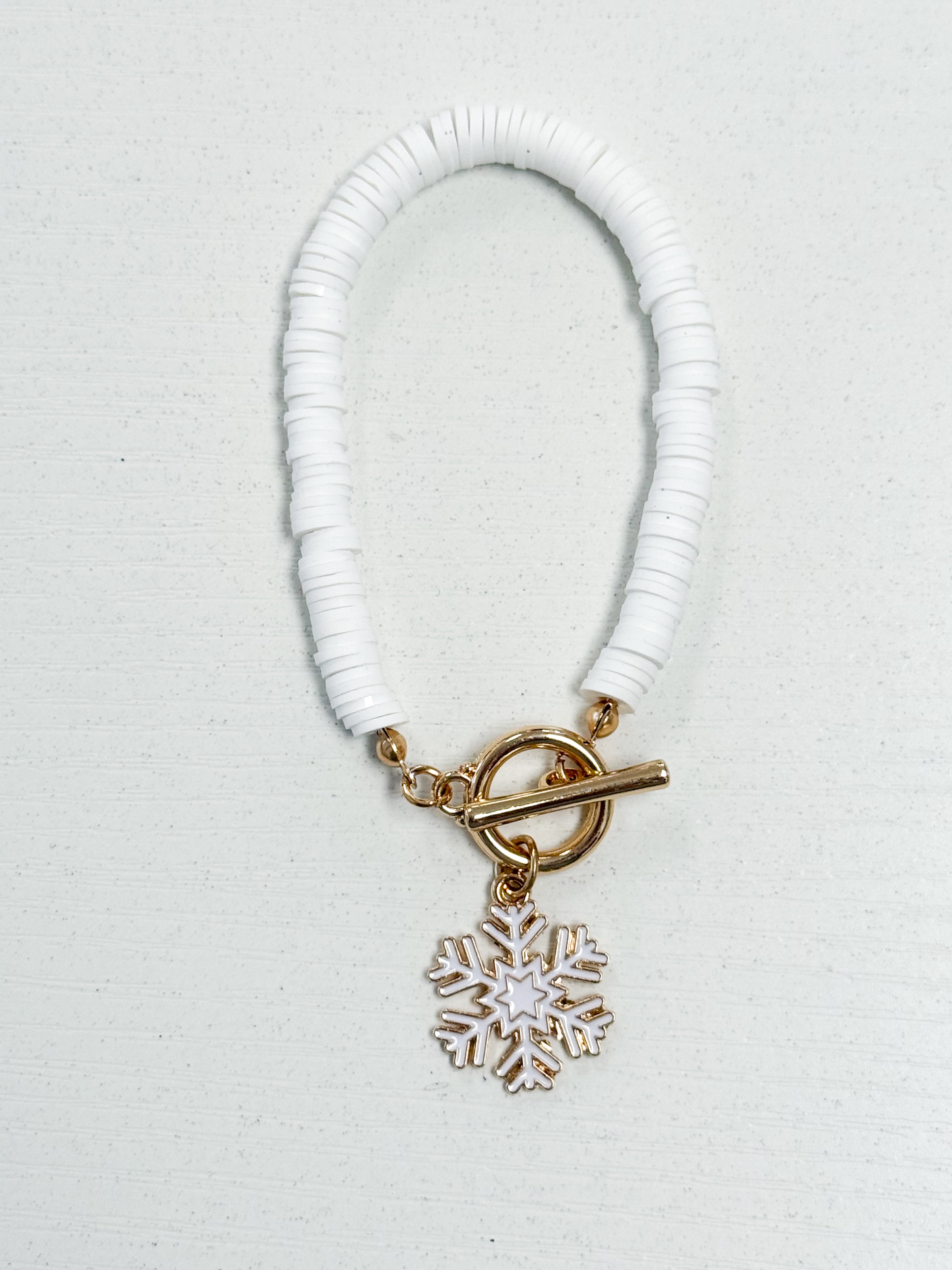 Christmas Toggle Bracelet (Snowflake)