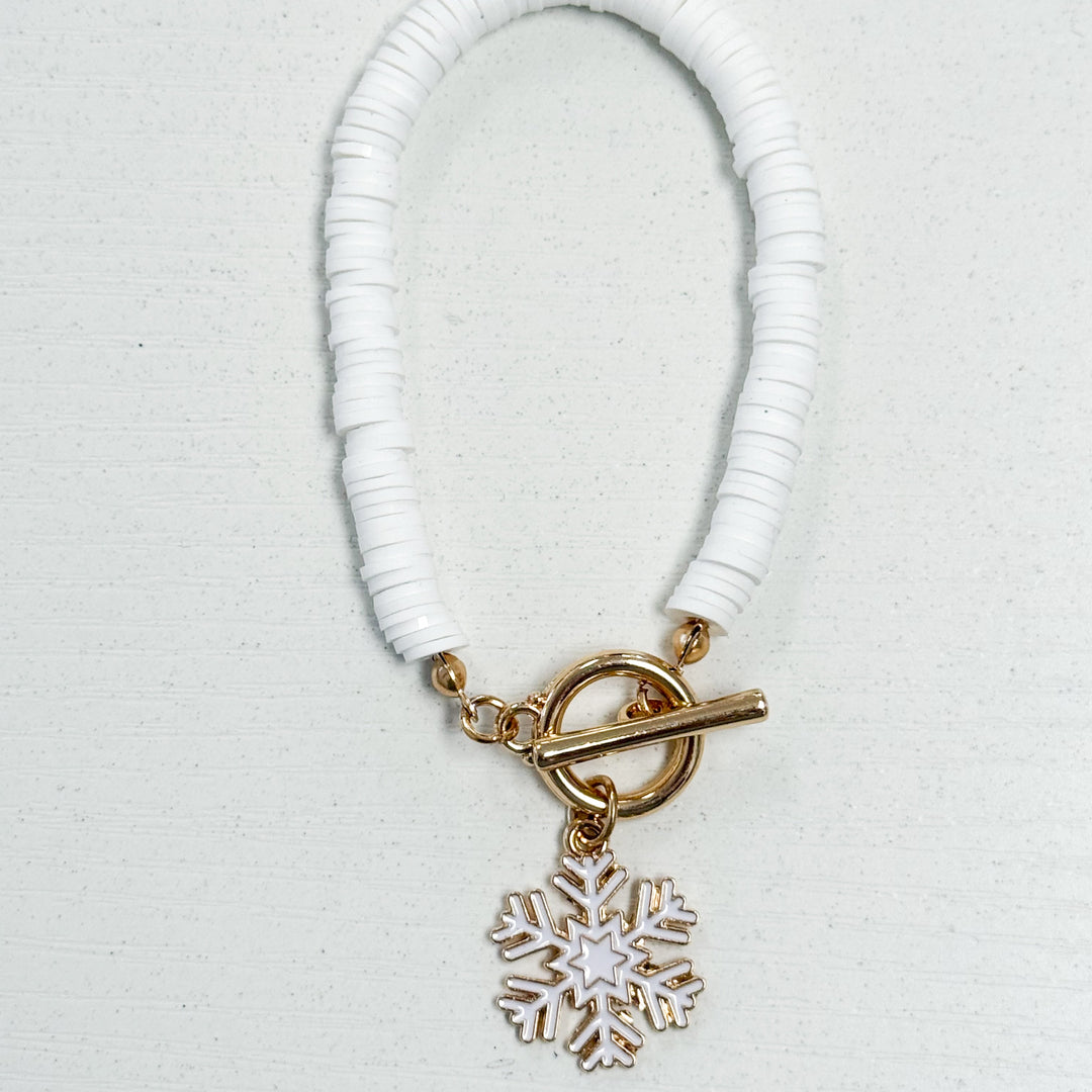 Christmas Toggle Bracelet (Snowflake)