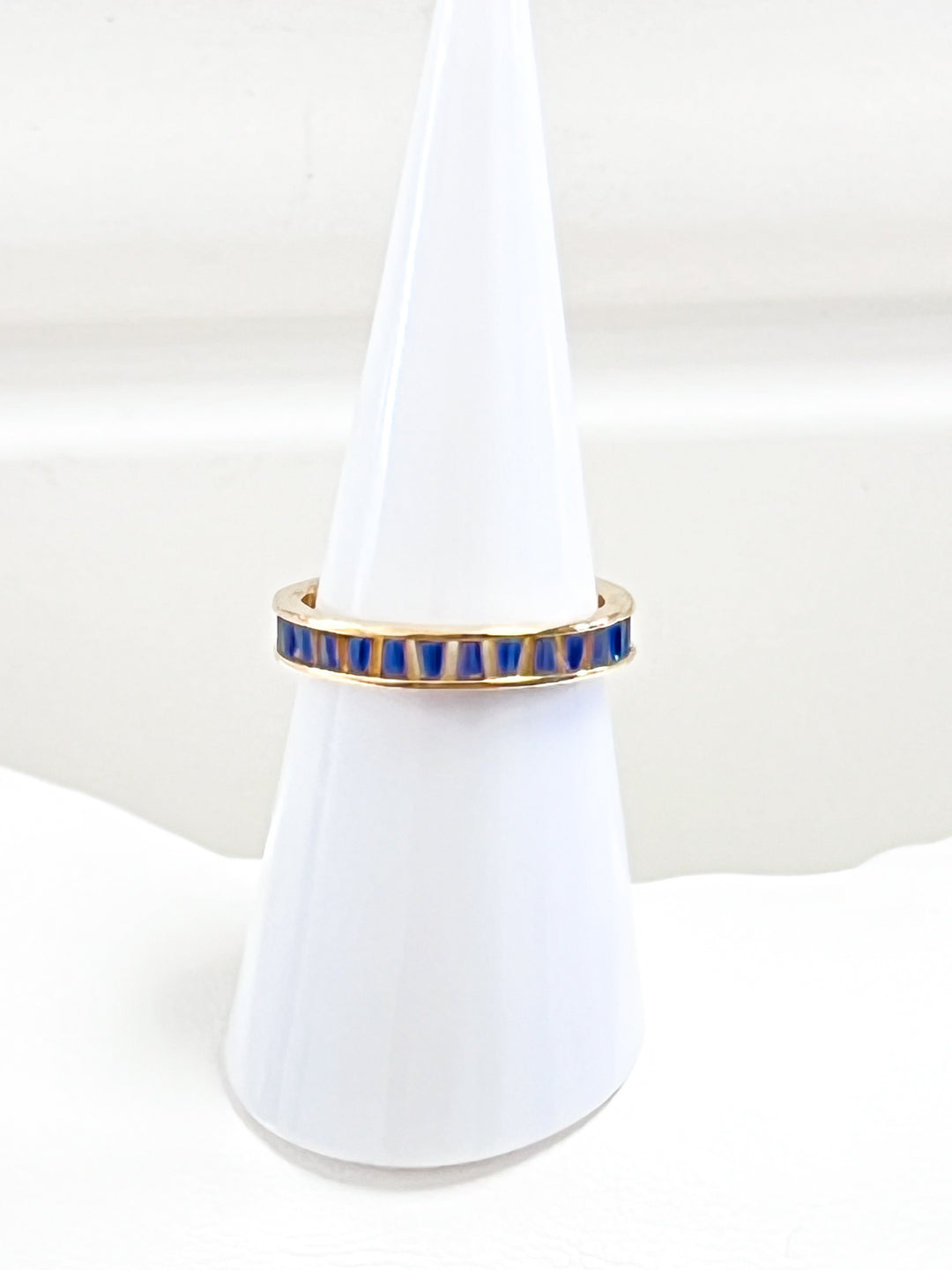 Emery - Sapphire Baguette Ring