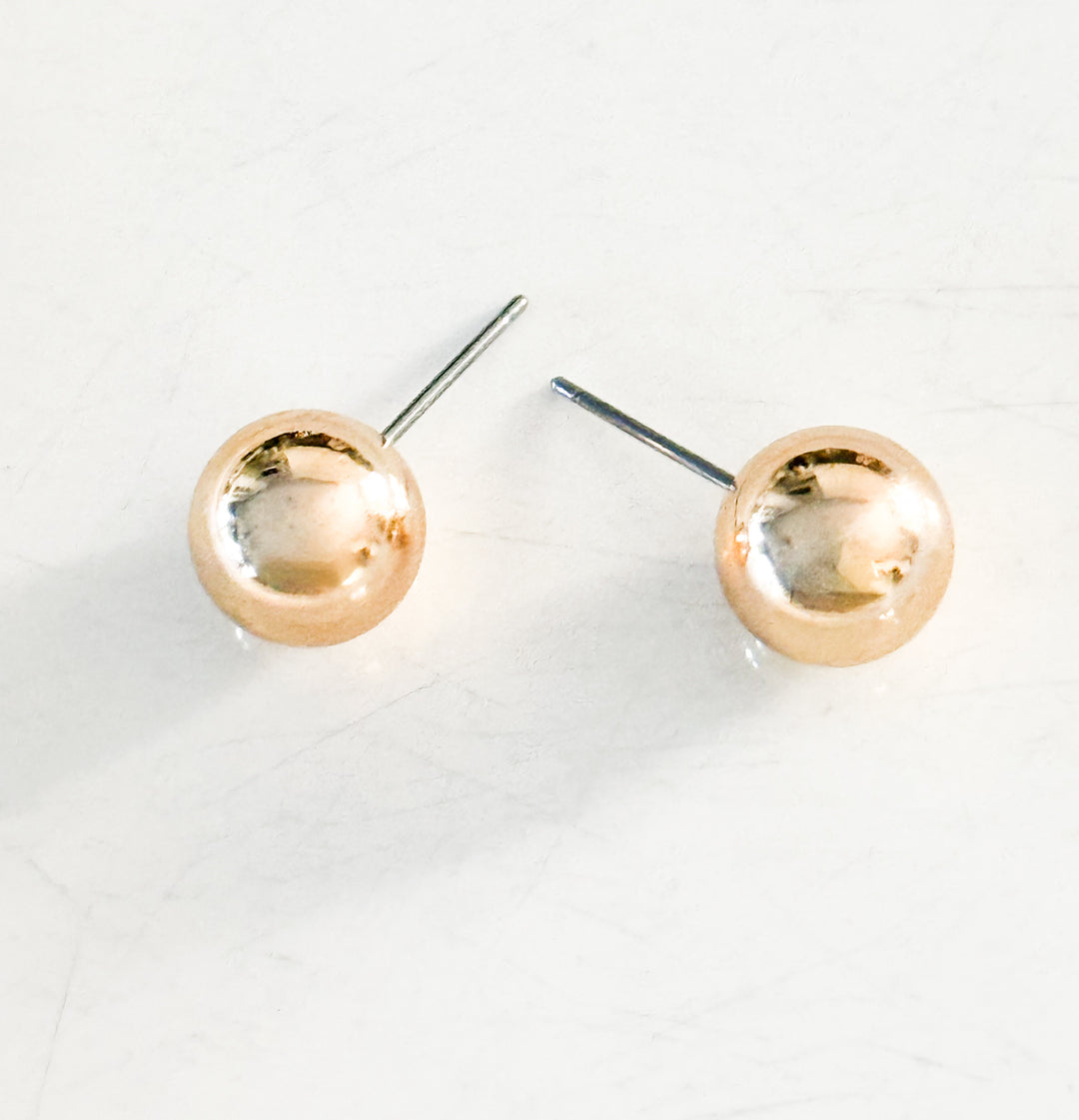 Zoey - Gold Stud Earrings