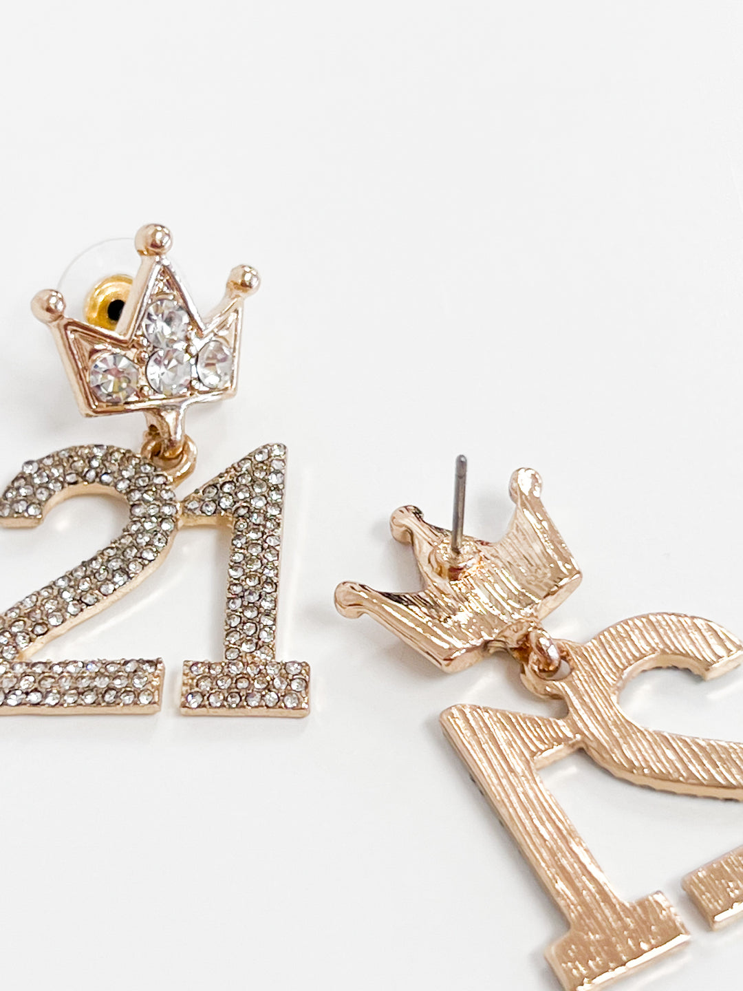 Happy 21st Birthday Earrings