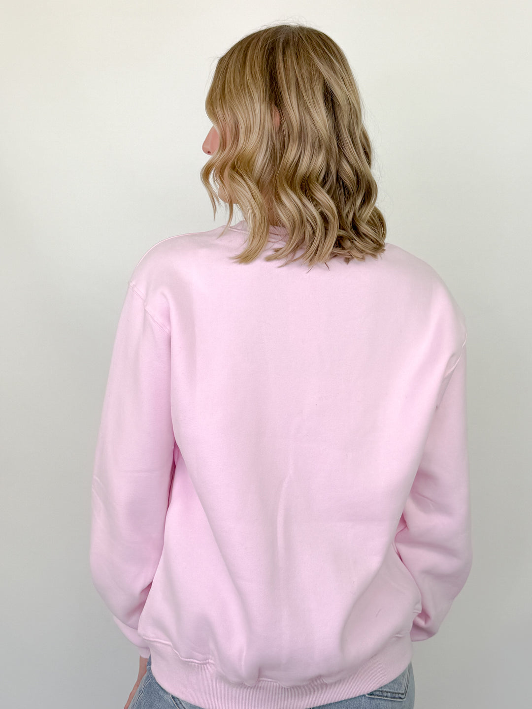 Merry Every Thing Pink Sweatshirt