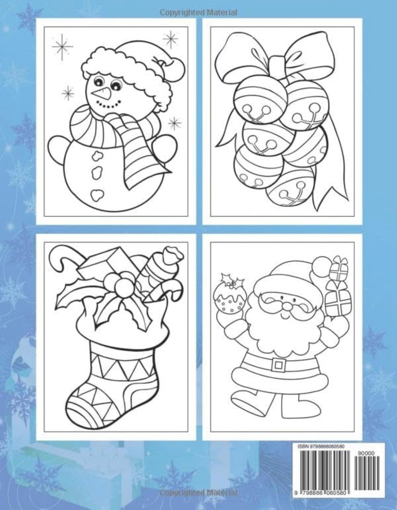 Christmas Coloring Book - Bold & Easy