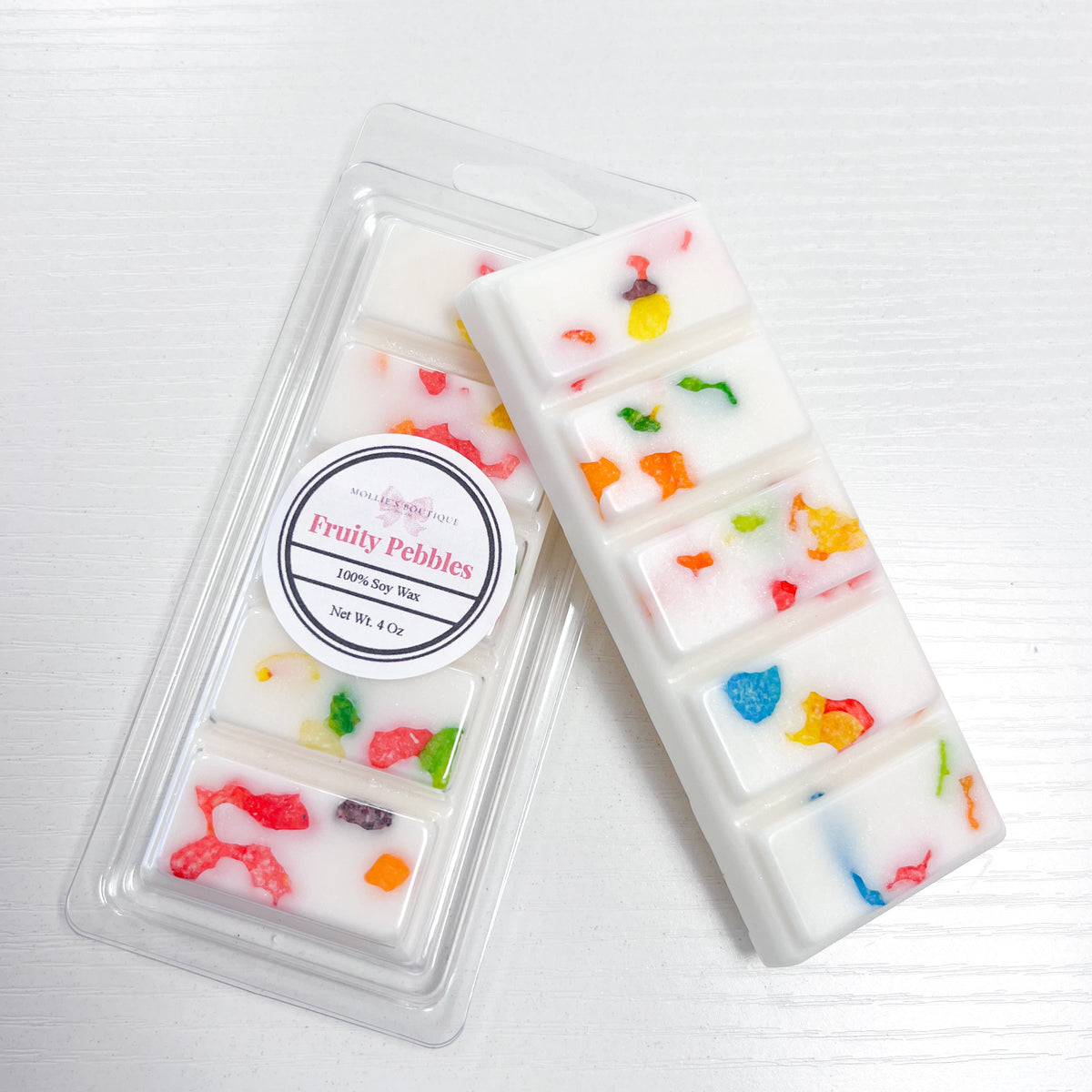 Fruity Pebbles Soy Wax Melt Bar 4 oz. Mollie's Boutique