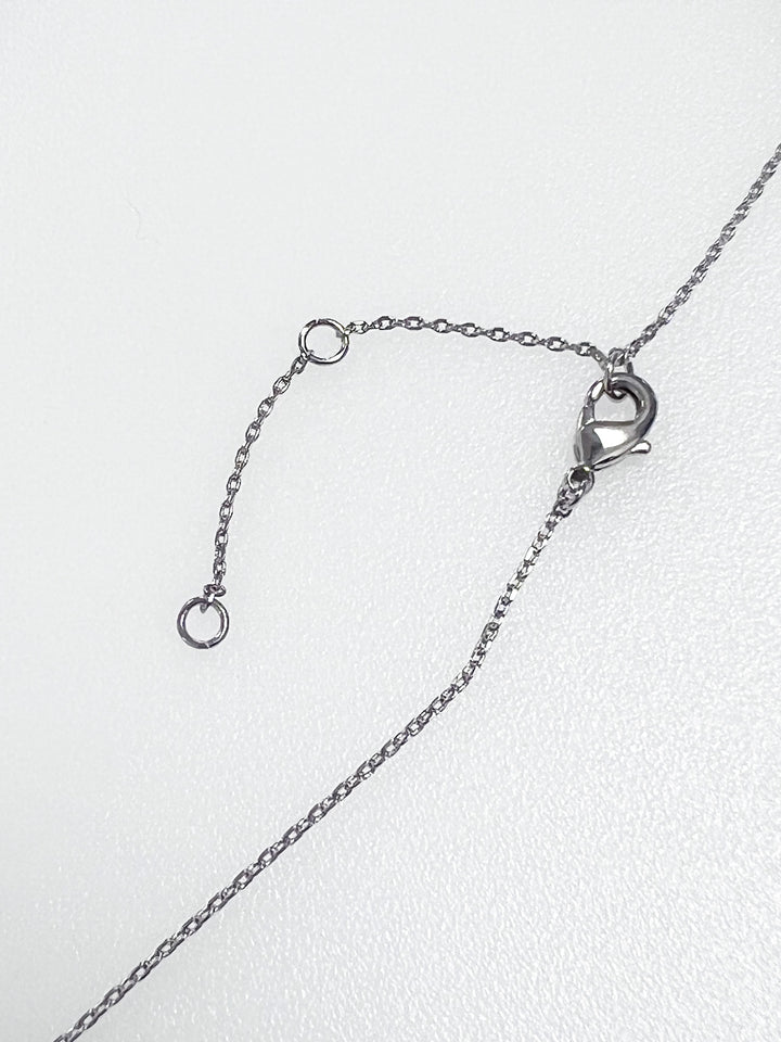 Sarah - Dainty Cross Necklace (Silver)