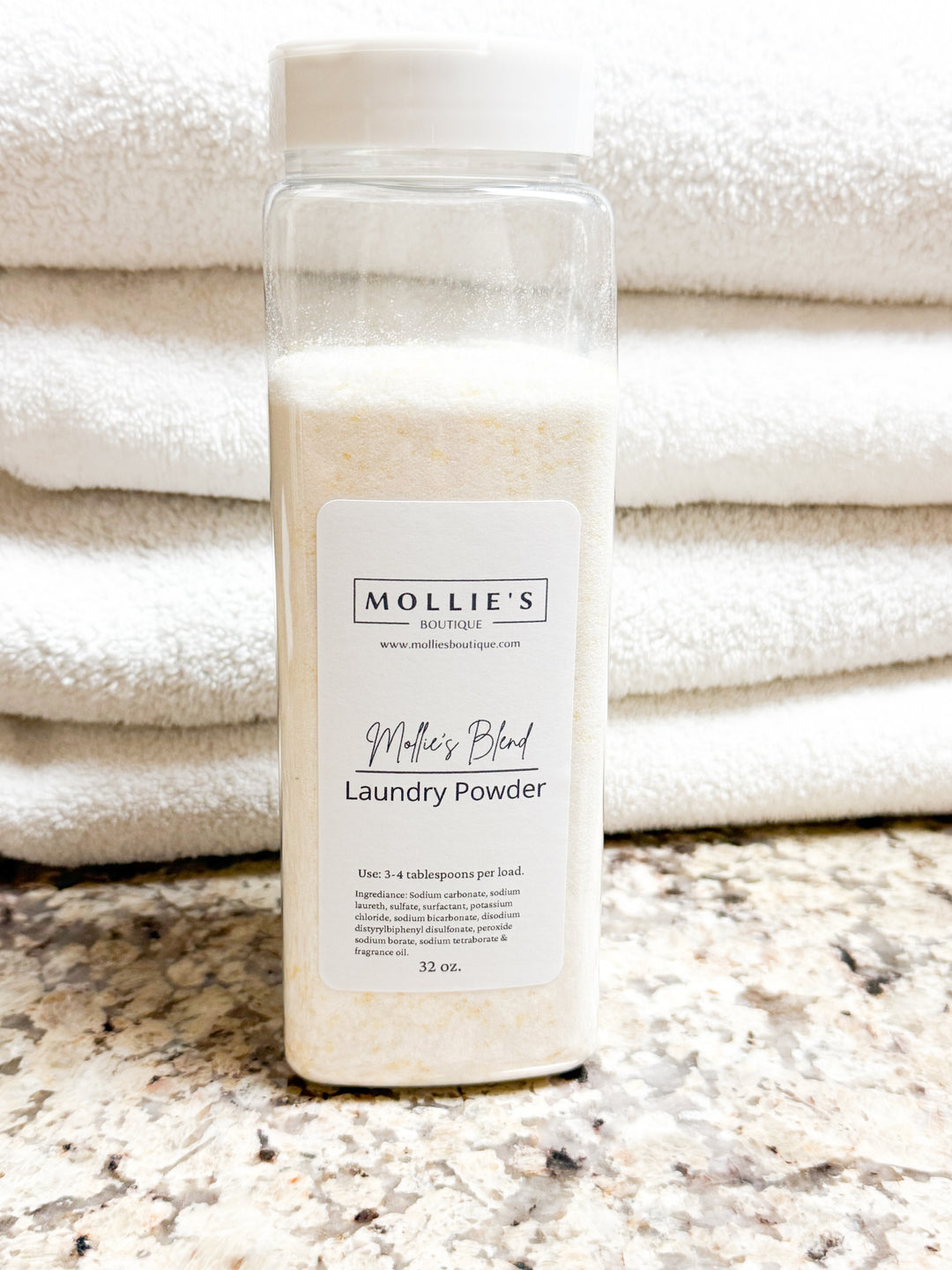 Powder Laundry Detergent - Mollie's Blend 32 oz.
