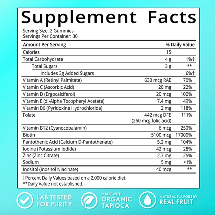 SugarBear Hair Vitamins