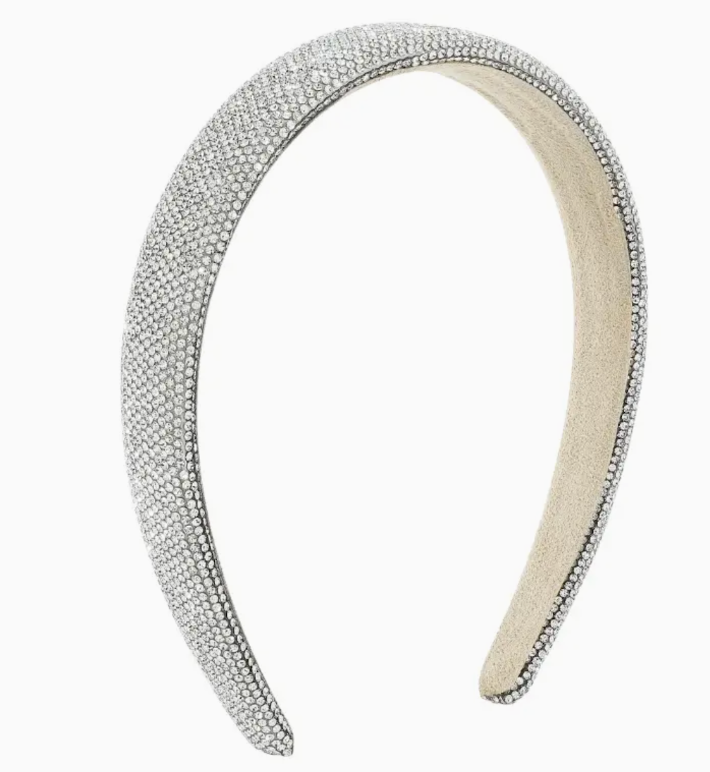 Cassidy - Clear Rhinestone Padded Headbands