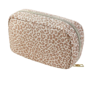 Leopard Travel Cosmetic Case