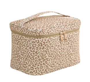 Leopard Train Case