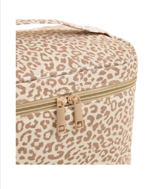 Leopard Train Case