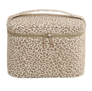 Leopard Train Case