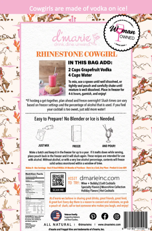 d'marie - Rhinestone Cowgirl Cocktail Mix