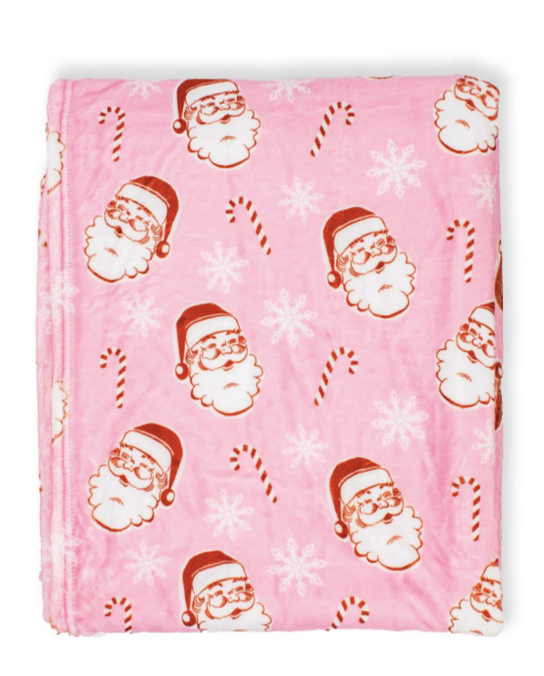 Candy Cane Cutie Throw Blanket