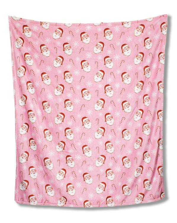 Candy Cane Cutie Throw Blanket