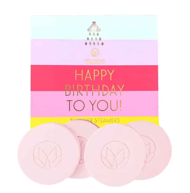 Shower Steamers - Happy Birthday Set of 4