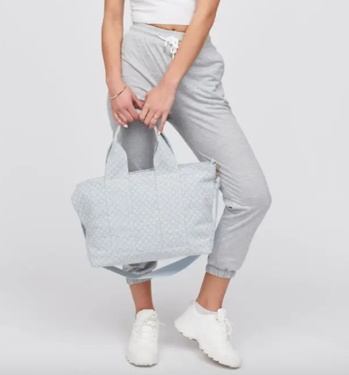 Dorret - Canvas Tote Bag (Sky Blue)